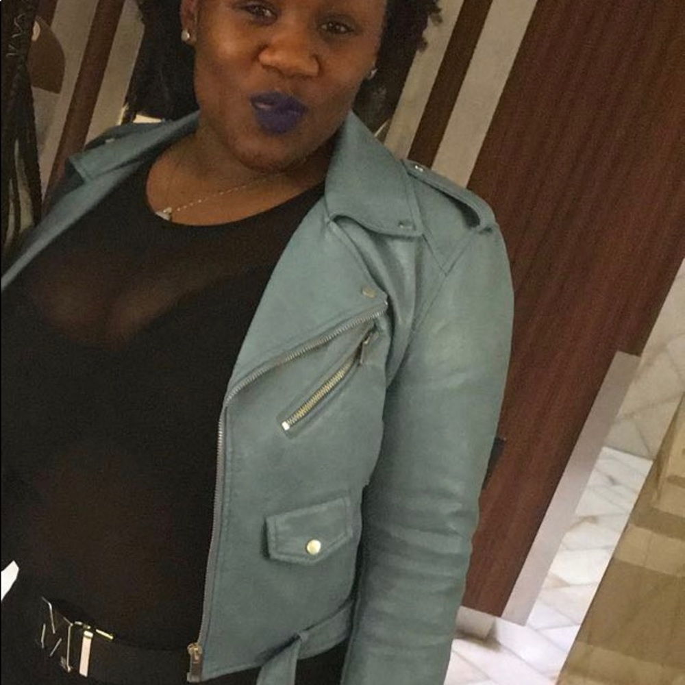 Super cute zara motor jacket